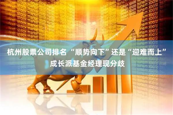 杭州股票公司排名 “顺势向下”还是“迎难而上” 成长派基金经理现分歧